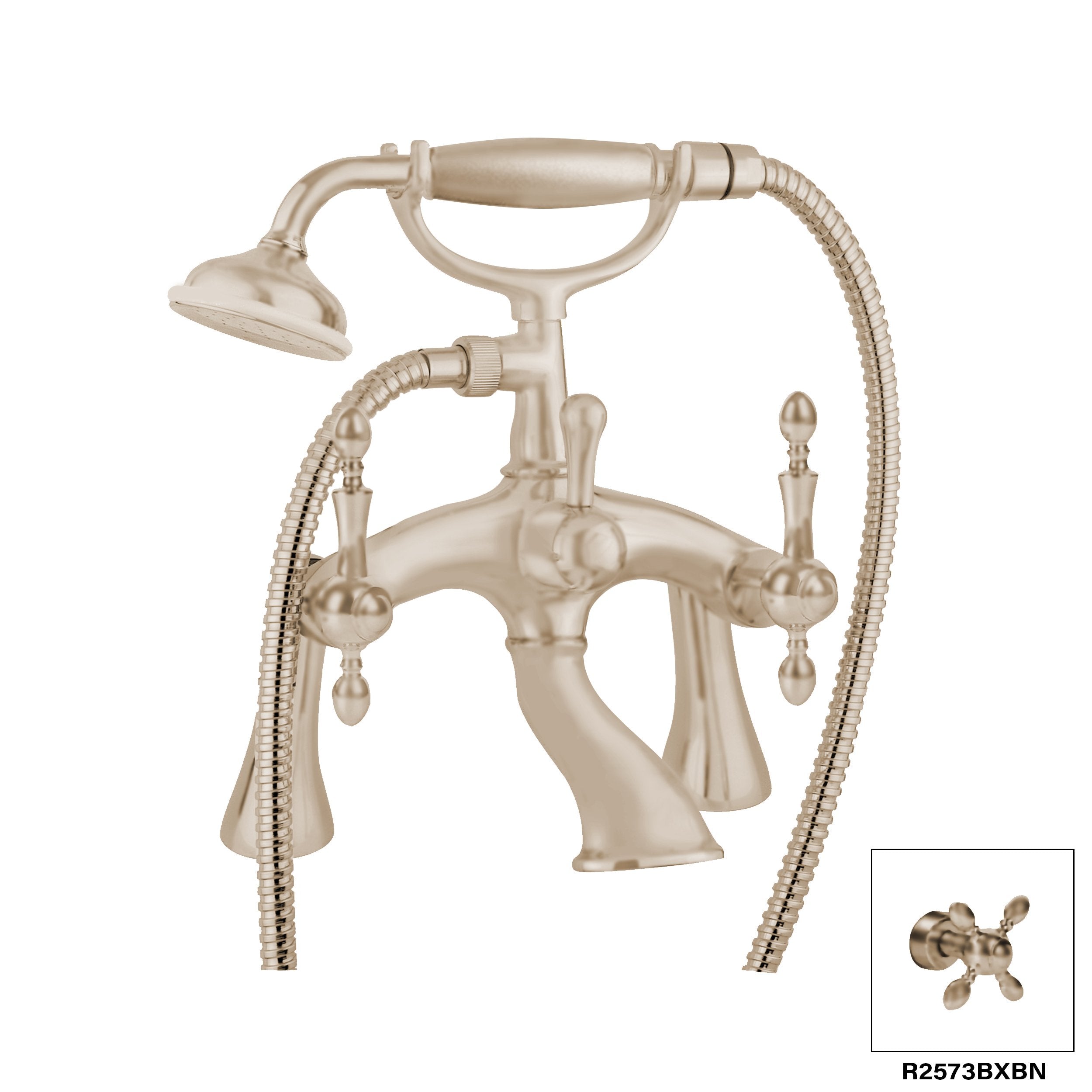 DISEGNO R2573BX Chopin Deck Mount Tub Filler Secondary image