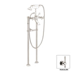 DISEGNO R2922X Nostalgia Floor Mount Tub Filler