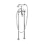 DISEGNO R2924L Regent Floor Mount Tub Filler