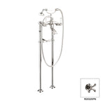 DISEGNO R2932L Colonial Floor Mount Tub Filler