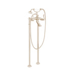 DISEGNO R2936L Classic Floor Mount Tub Filler