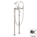 DISEGNO R2953L Manhattan Floor Mount Tub Filler