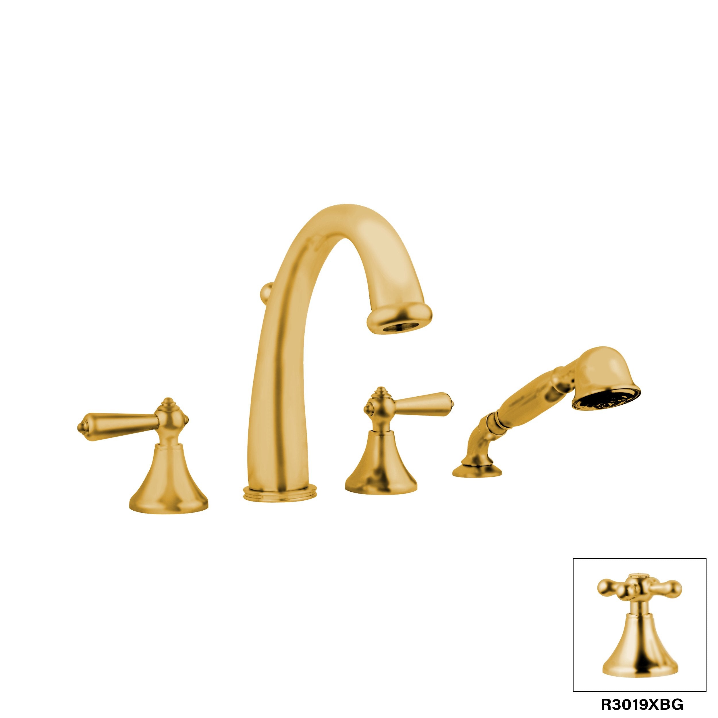 DISEGNO R3019X London Four Piece Deck Mount Secondary image