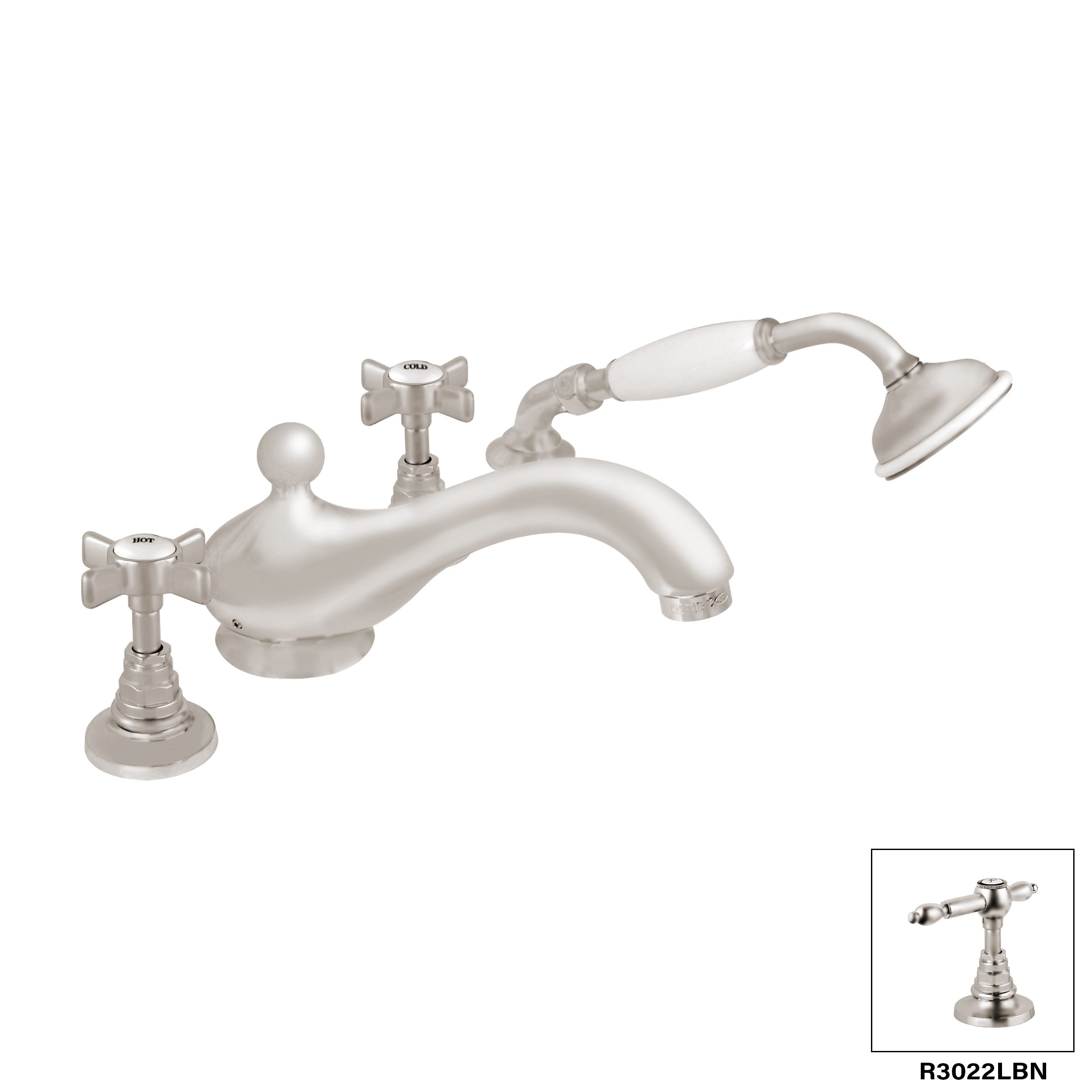 DISEGNO R3022X Nostalgia Four Piece Deck Mount Secondary image