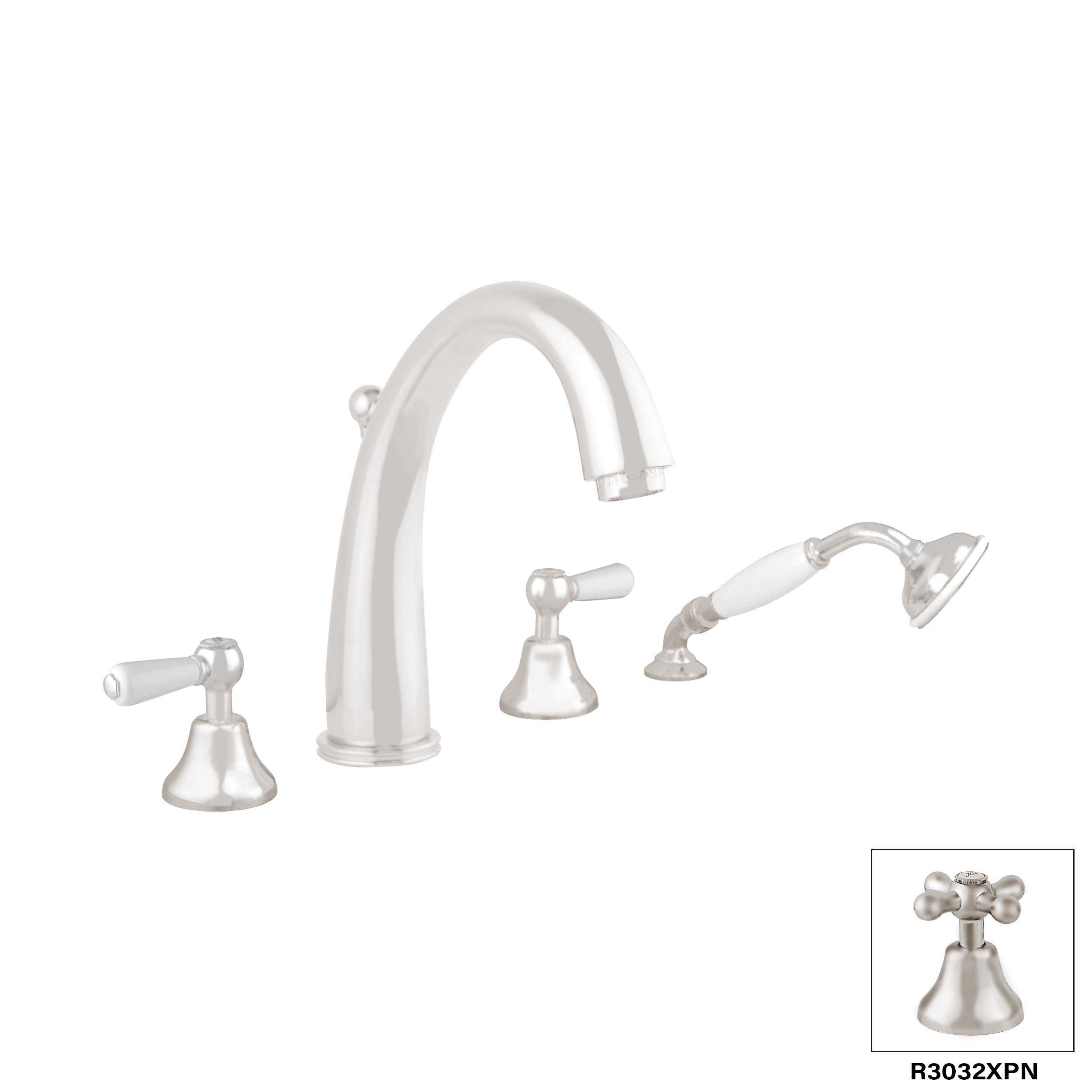 DISEGNO R3032L Colonial Four Piece Deck Mount Secondary image