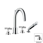 DISEGNO R3046L Tempo Four Piece Deck Mount
