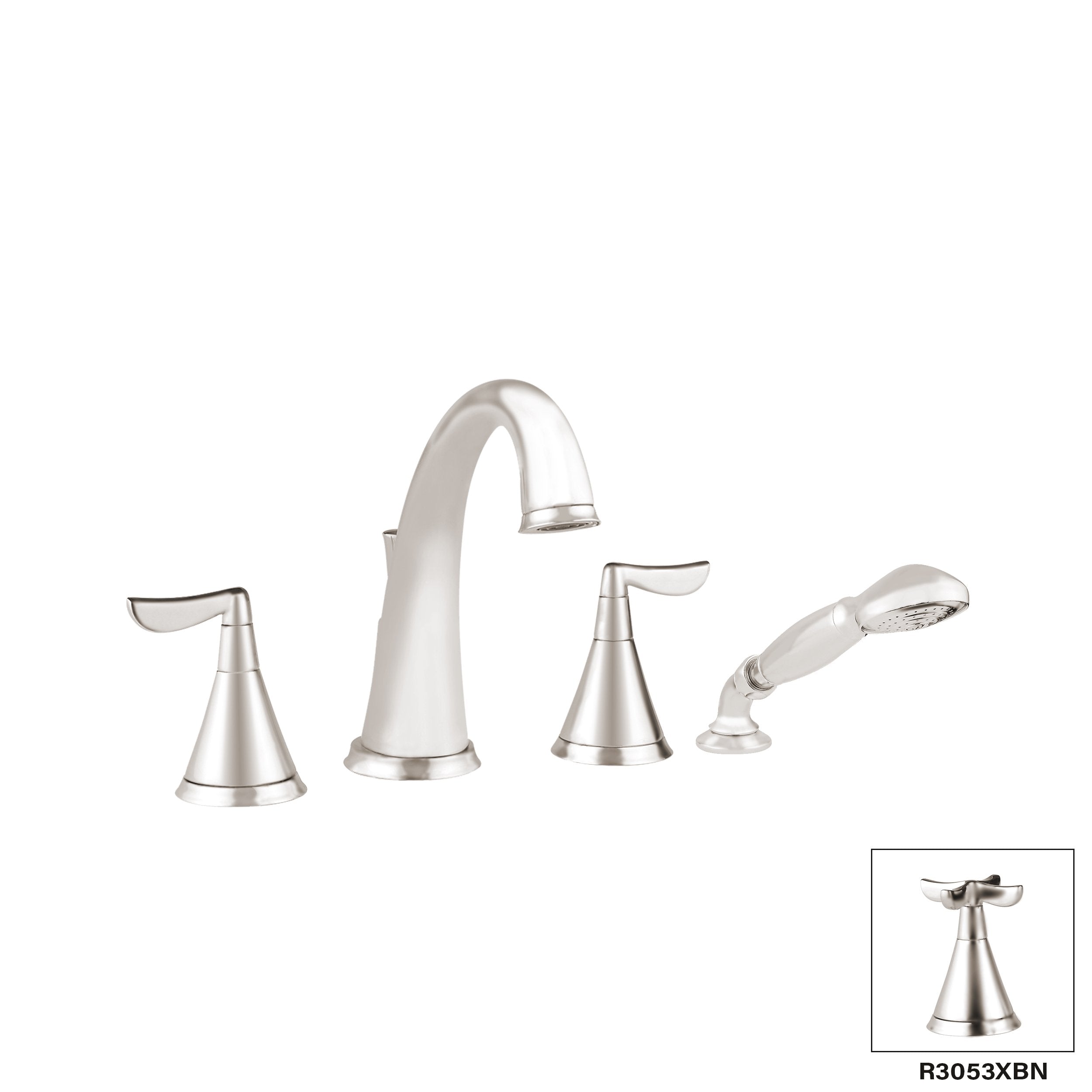 DISEGNO R3053L Manhattan Four Piece Deck Mount Secondary image