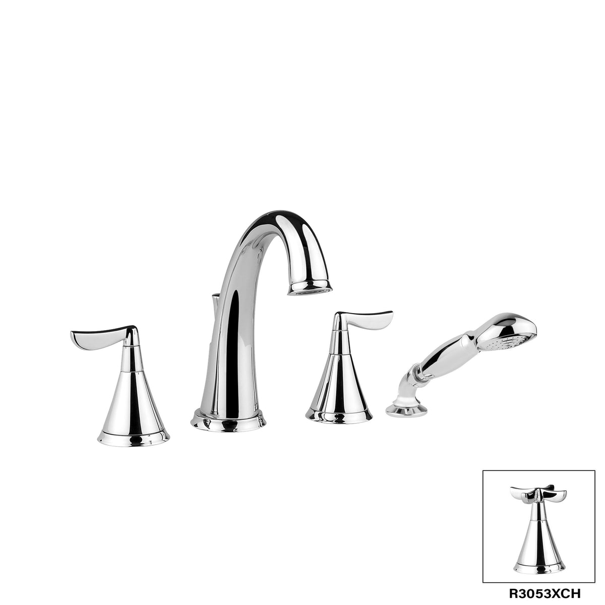 DISEGNO R3053L Manhattan Four Piece Deck Mount Main image