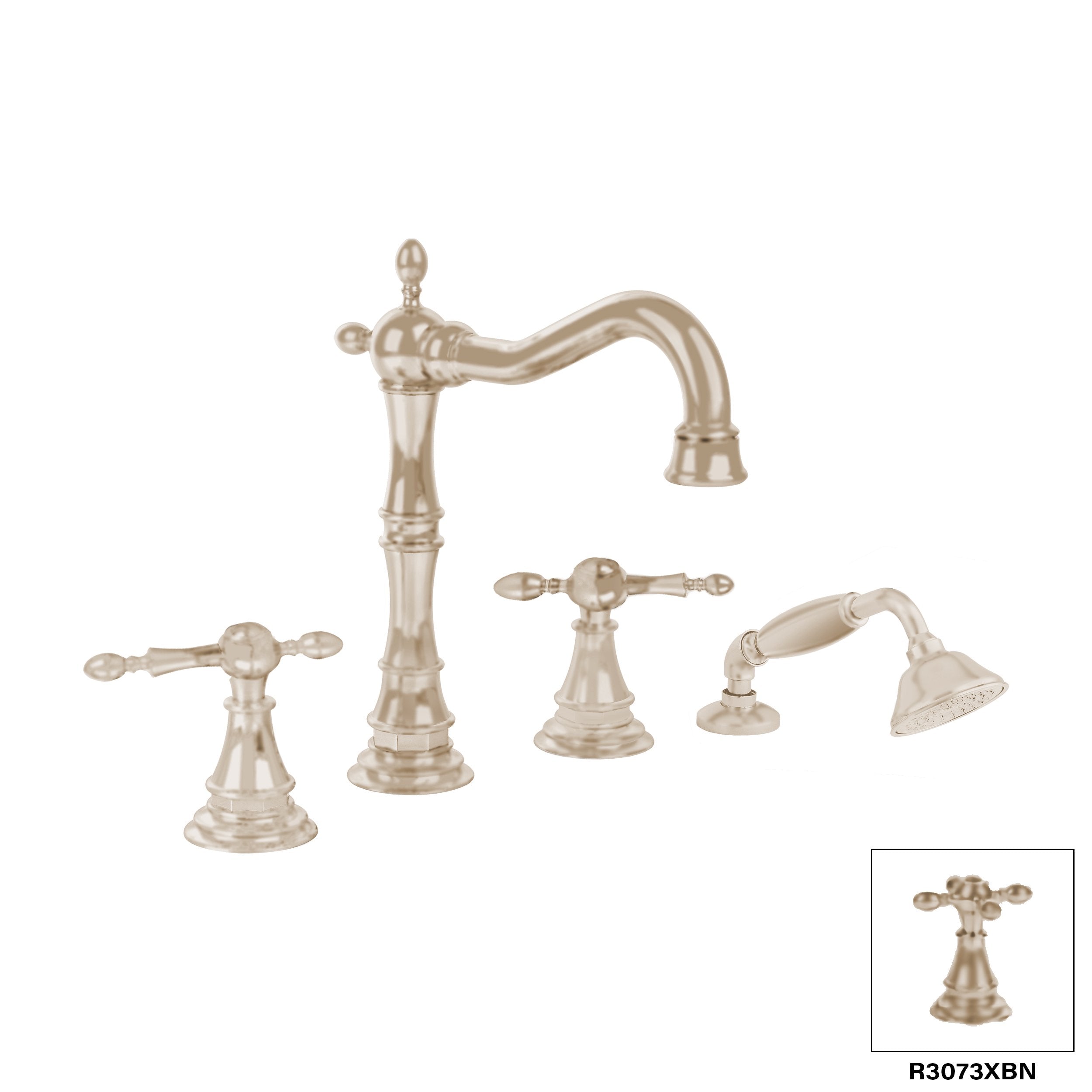 DISEGNO R3073L Chopin Four Piece Deck Mount Secondary image