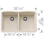 BLANCO 402622 DIAMOND U 2
