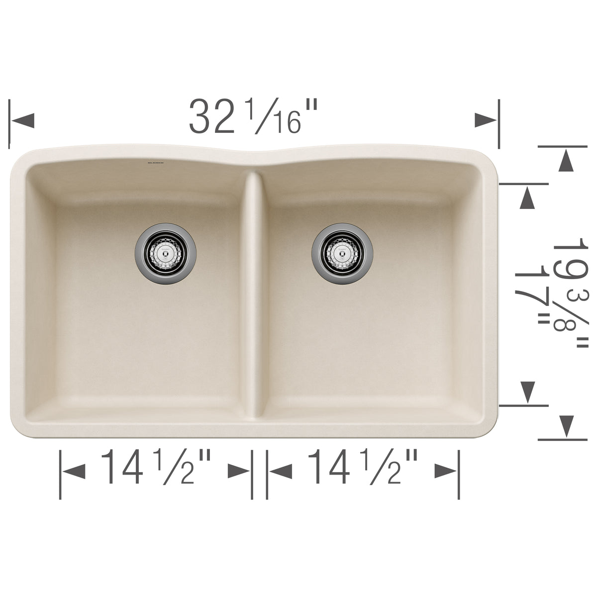 BLANCO 402622 DIAMOND U 2