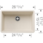BLANCO 402656 PRECIS U 27