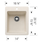 BLANCO 403666 LIVEN BAR