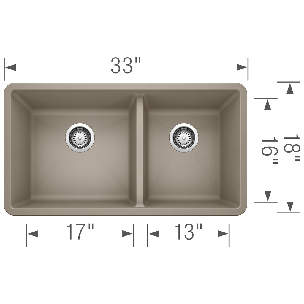 BLANCO 402652 PRECIS U 1¾