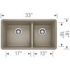 BLANCO 402652 PRECIS U 1¾
