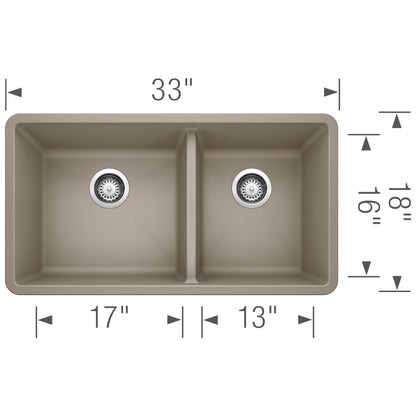 BLANCO 402652 PRECIS U 1¾