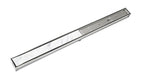 Infinity Drain  Site Sizable® PVC Channel Tile Insert Frame Stainless Steel
