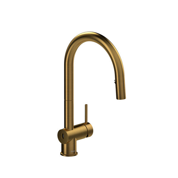 RIOBEL AZ211 Azure Pull-Down Touchless Kitchen Faucet With C-Spout Main image