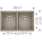 BLANCO 402653 PRECIS U 2