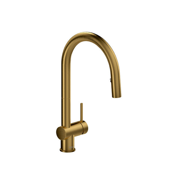 RIOBEL AZ201 Azure Pull-Down Kitchen Faucet With C-Spout Main image