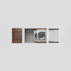 Home Refinements SmartStation SM005815 Kitchen Set, 27" X 17" X 10", Acc