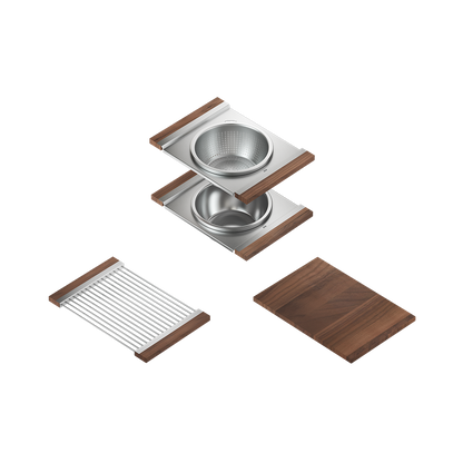 Home Refinements SmartStation SM005817 Kitchen Set, 36" X 17" X 10", Acc