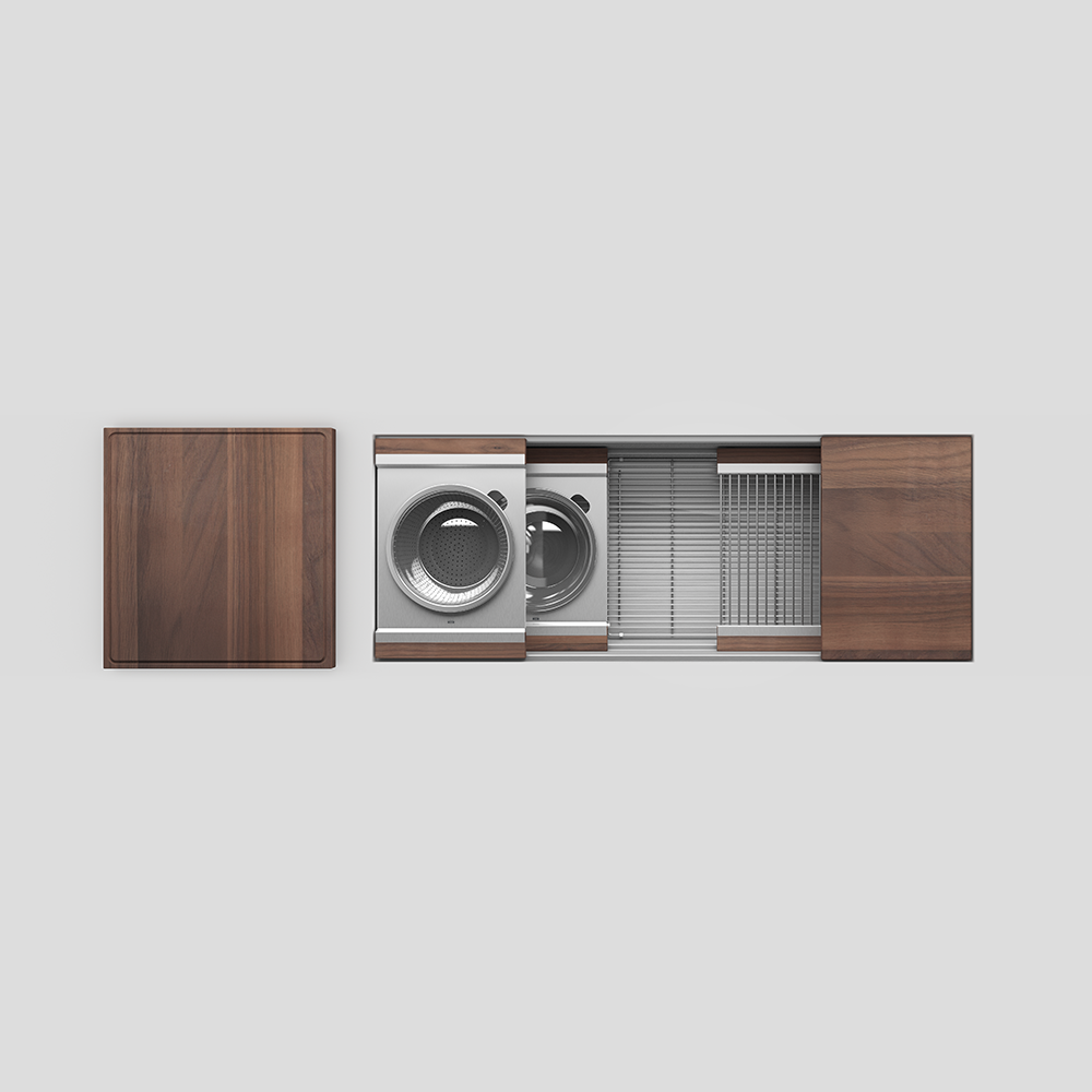 Home Refinements SmartStation SM005820 Kitchen Set, 48" X 17" X 10", Acc Main image