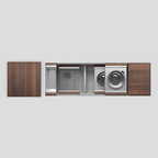 Home Refinements SmartStation SM005823 Kitchen Set, L21" X 17" X 10 R36" X 17" X 10", Acc