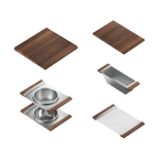 Home Refinements SmartStation SM005824 Kitchen Set, L21" X 17" X 10 R42" X 17" X 10", Acc