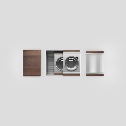 Home Refinements SmartStation SM005828 Kitchen Set, 24" X 18" X 10", Acc