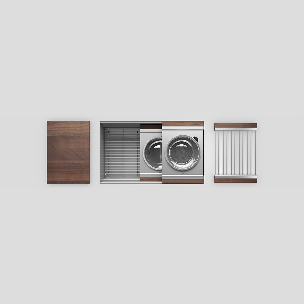 Home Refinements SmartStation SM005830 Kitchen Set, 30" X 18" X 10", Acc Main image