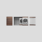 Home Refinements SmartStation SM005830 Kitchen Set, 30" X 18" X 10", Acc