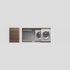 Home Refinements SmartStation SM005831 Kitchen Set, 36" X 18" X 10", Acc
