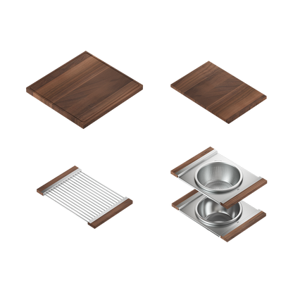 Home Refinements SmartStation SM005833 Kitchen Set, 42" X 18" X 10", Acc