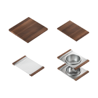 Home Refinements SmartStation SM005836 Kitchen Set, 60" X 18" X 10", Acc