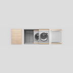 Home Refinements SmartStation SM005830 Kitchen Set, 30" X 18" X 10", Acc