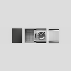 Home Refinements SmartStation SM005815 Kitchen Set, 27" X 17" X 10", Acc