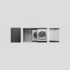 Home Refinements SmartStation SM005816 Kitchen Set, 30" X 17" X 10", Acc