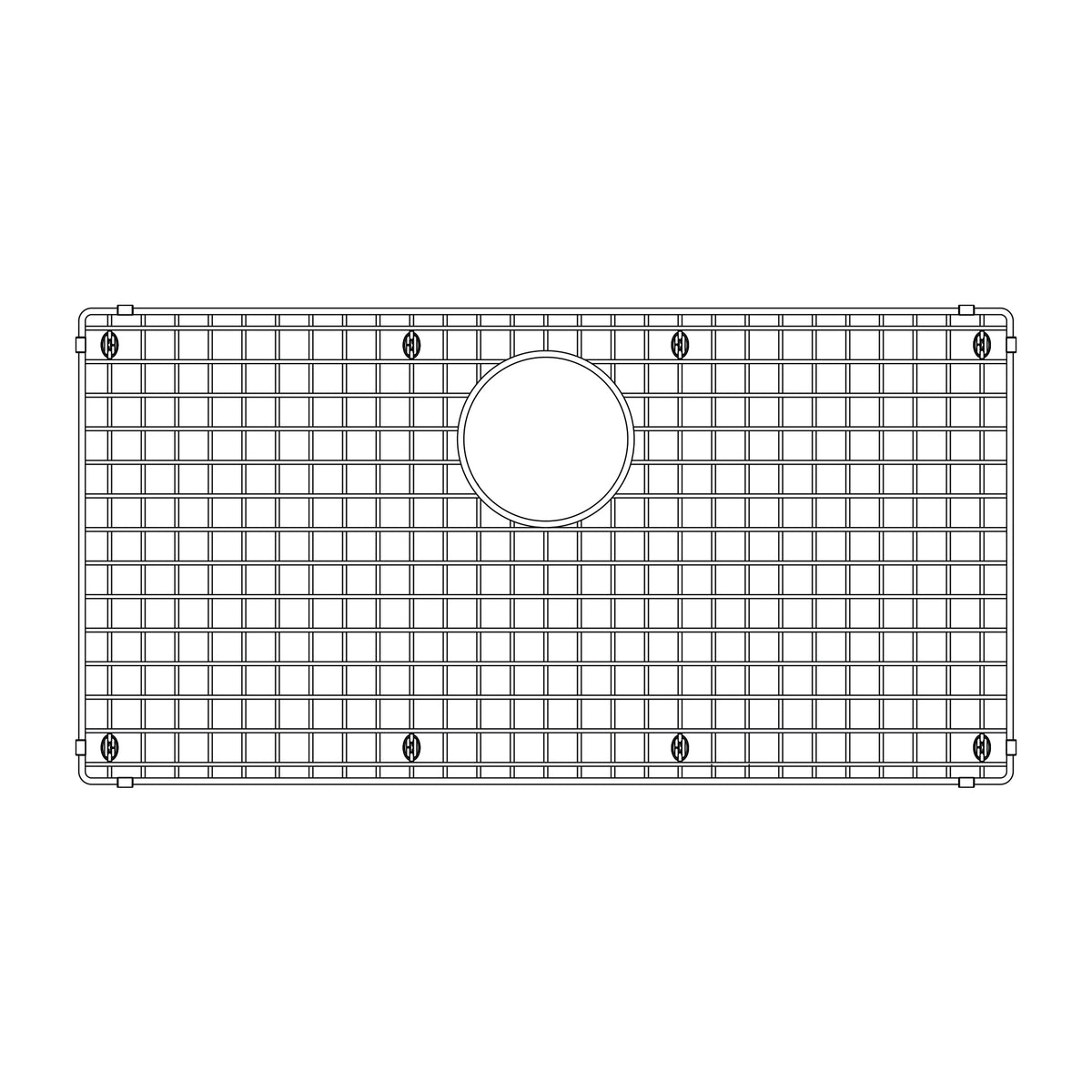 BLANCO 231599 SINK GRID - QUATRUS SUPER SINGLE/R15 APRON FRONT