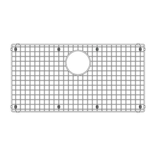 BLANCO 231599 SINK GRID - QUATRUS SUPER SINGLE/R15 APRON FRONT