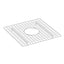 SHAWS WSGMS3320 Wire Sink Grid for MS3320 Kitchen Sink