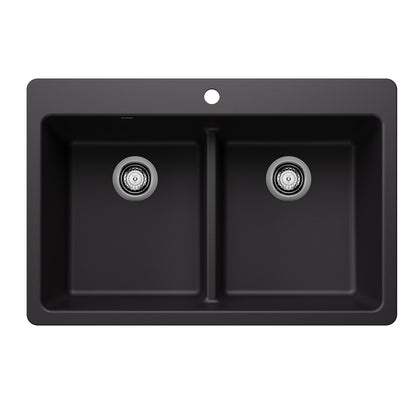 BLANCO 403634 LIVEN EQUAL DOUBLE LOW DIVIDE