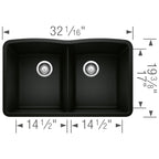 BLANCO 402622 DIAMOND U 2