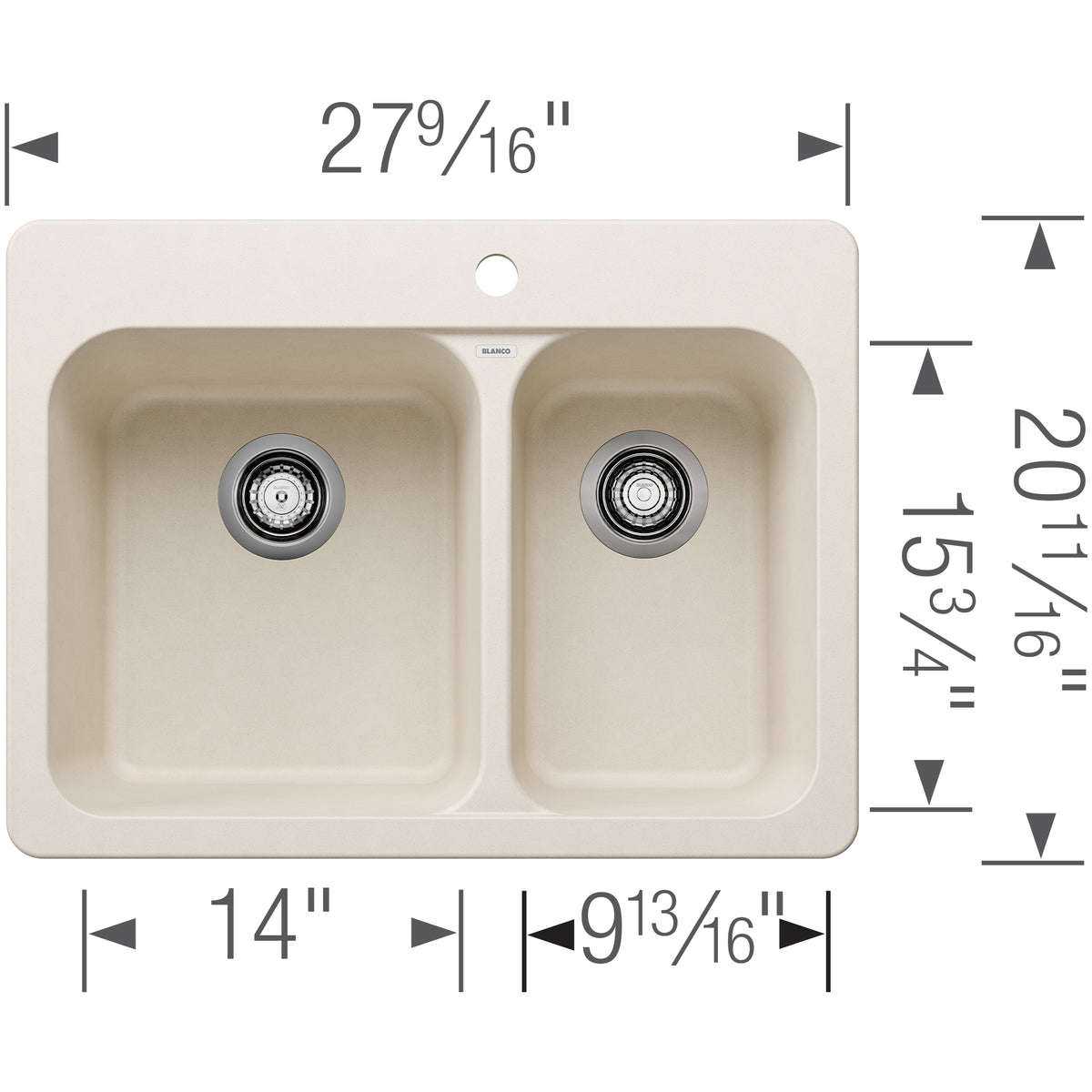 BLANCO 402630 VISION 1½