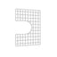 BLANCO 226830 SINK GRID - PERFORMA 1¾ LOW DIVIDE SMALL BOWL