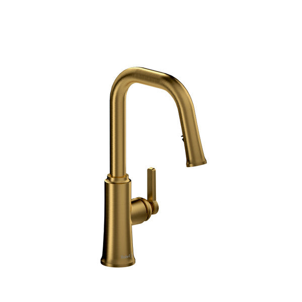 RIOBEL TTSQ101 Trattoria Pull-Down Kitchen Faucet With U-Spout Main image