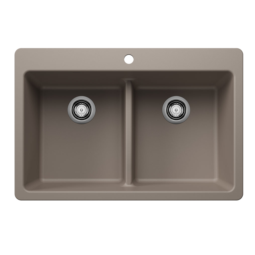 BLANCO 403634 LIVEN EQUAL DOUBLE LOW DIVIDE