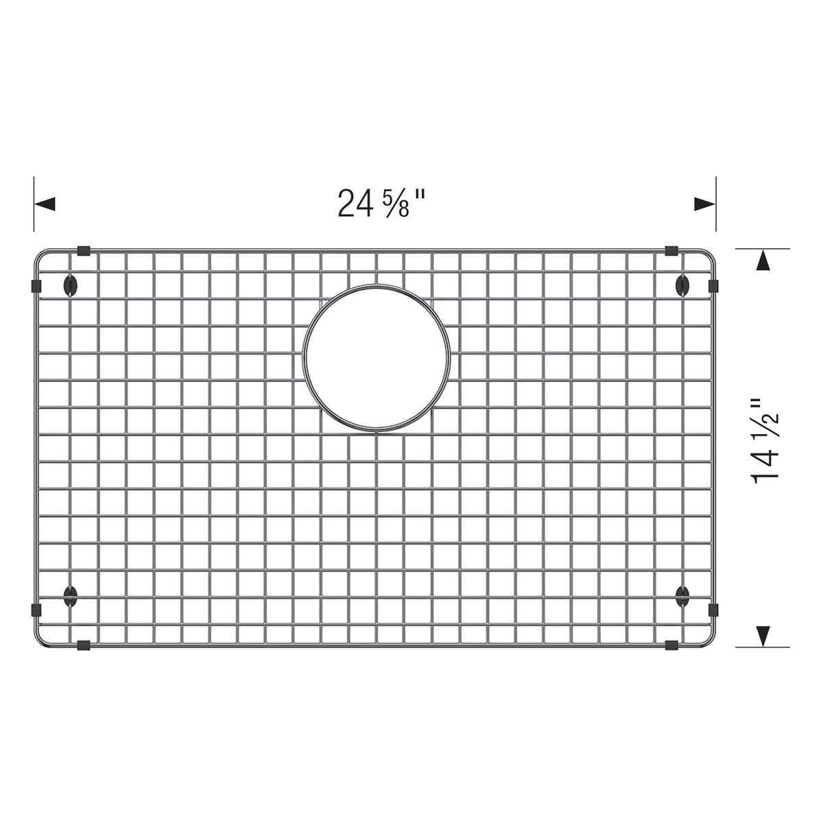BLANCO 203999 SINK GRID - QUATRUS 28