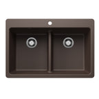 BLANCO 403634 LIVEN EQUAL DOUBLE LOW DIVIDE